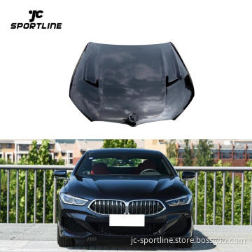 Pre-preg Dry Carbon Fiber Hood Bonnet Engine Cover for BMW G14 G15 G16